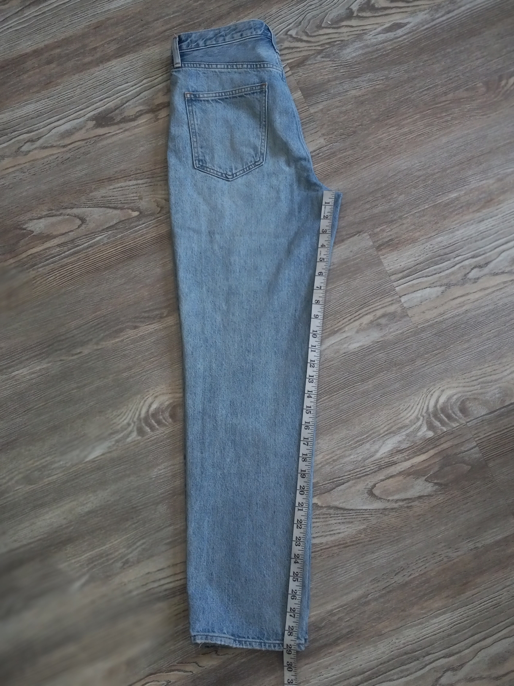 Denim Forum BF High Loose 28L Light Blue Women's Jeans - Picture 7 of 16